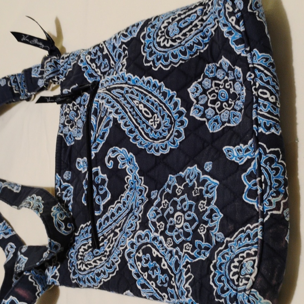 Vera Bradley Blue Bandana Hipster Crossbody Bag - Picture 4 of 8